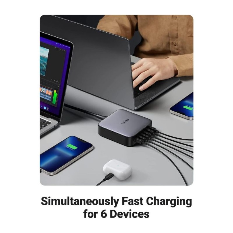 Namizni polnilec UGREEN Nexode, USB-C, 200W