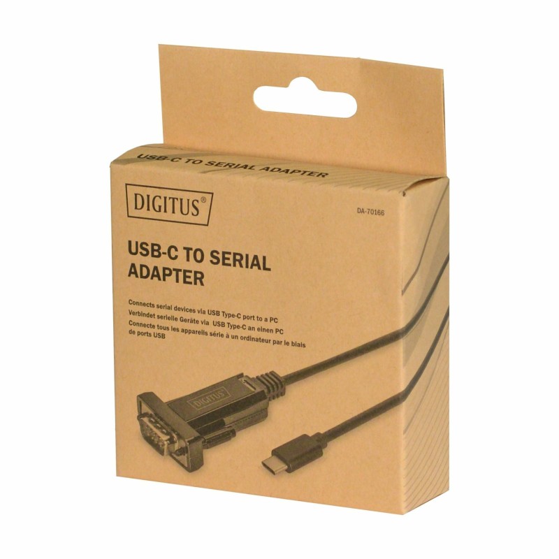 Adapter USB Type-C to RS-232 DIGITUS
