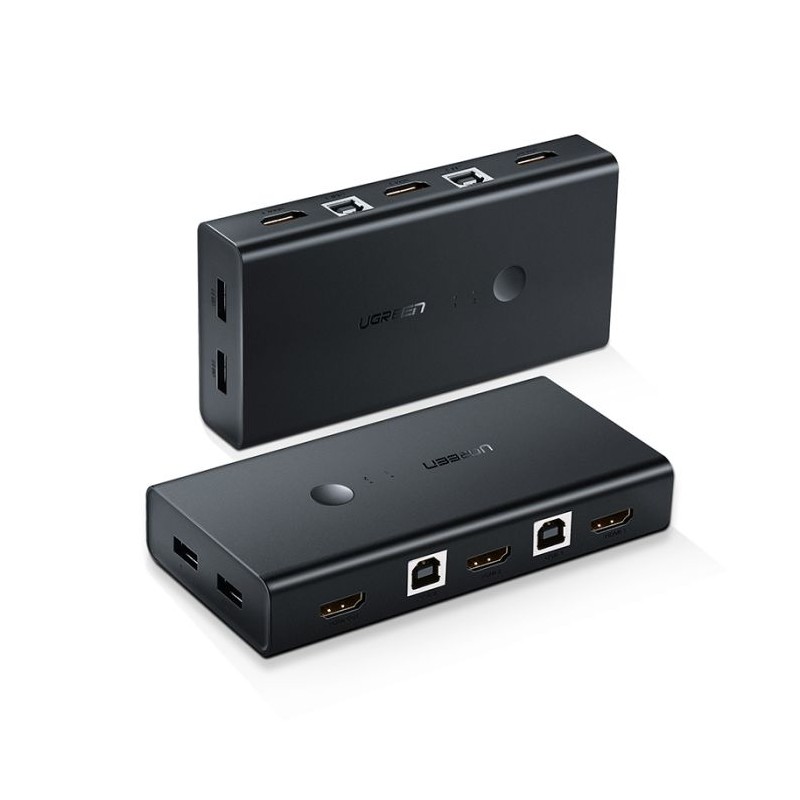 Ugreen HDMI 2x1 KVM Stikalo - box, 50744