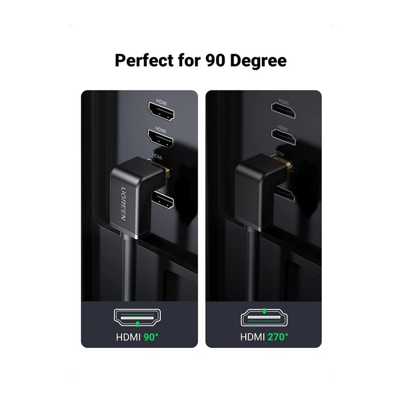 Ugreen kotni HDMI kabel 4K - 2M, 10173