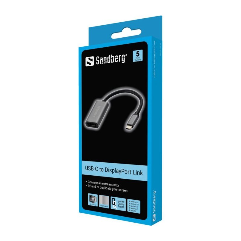 Sandberg USB-C na DisplayPort adapter