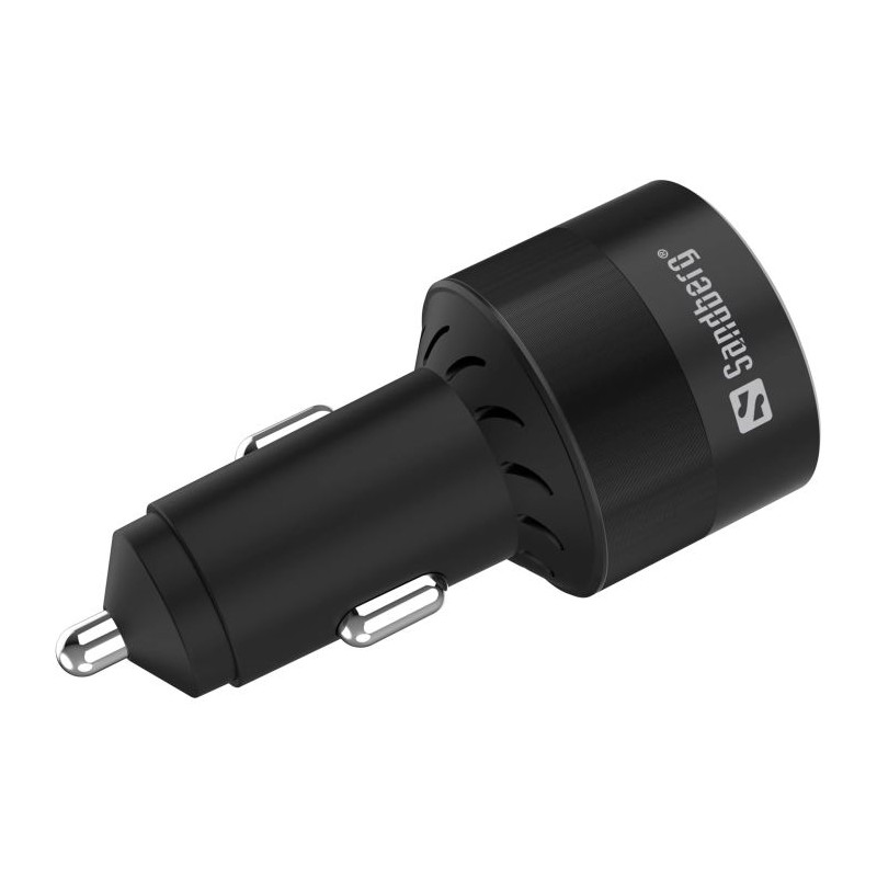 Avtomobilski polnilnik Sadberg 3in1 130W USB-C PowerDelivery