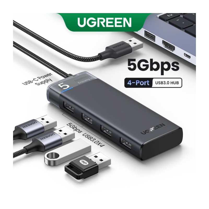 USB Hub Ugreen CM653 4-port, USB 3.0