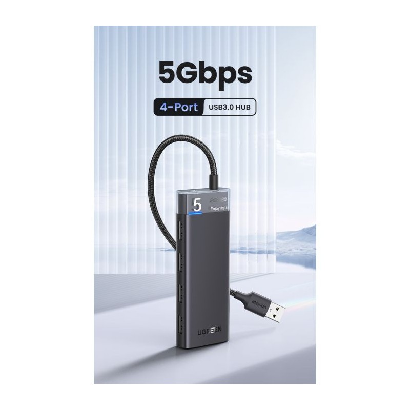 USB Hub Ugreen CM653 4-port, USB 3.0