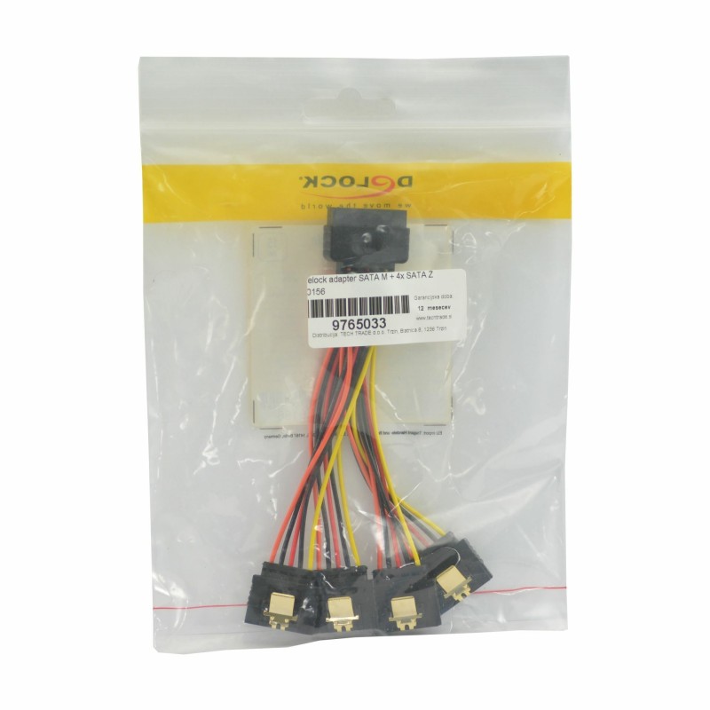 Adapter Delock SATA M + 4x SATA Ž 60156 9765033