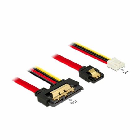 Adapter Delock SATA 7pin+4pin Ž - 1x SATA 30cm, 85234