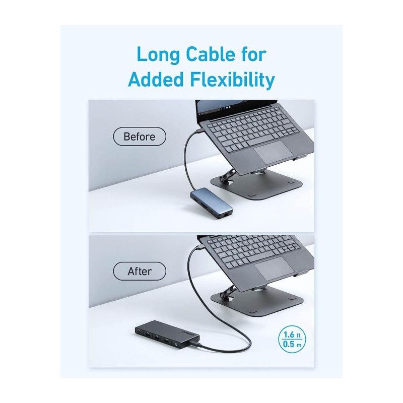 USB Hub Anker 364, 10v1, USB-C, A83A2G11
