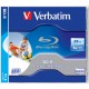 Mediji Blu-Ray 25GB BD 6x Verbatim printable Jewell-1 kos (43712/43713)
