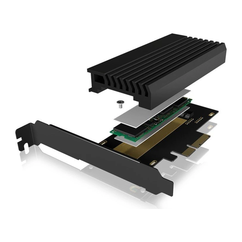 Adapter Icybox IB-PCI214M2-HSL za M.2 SSD, IB-PCI214M2-HSL