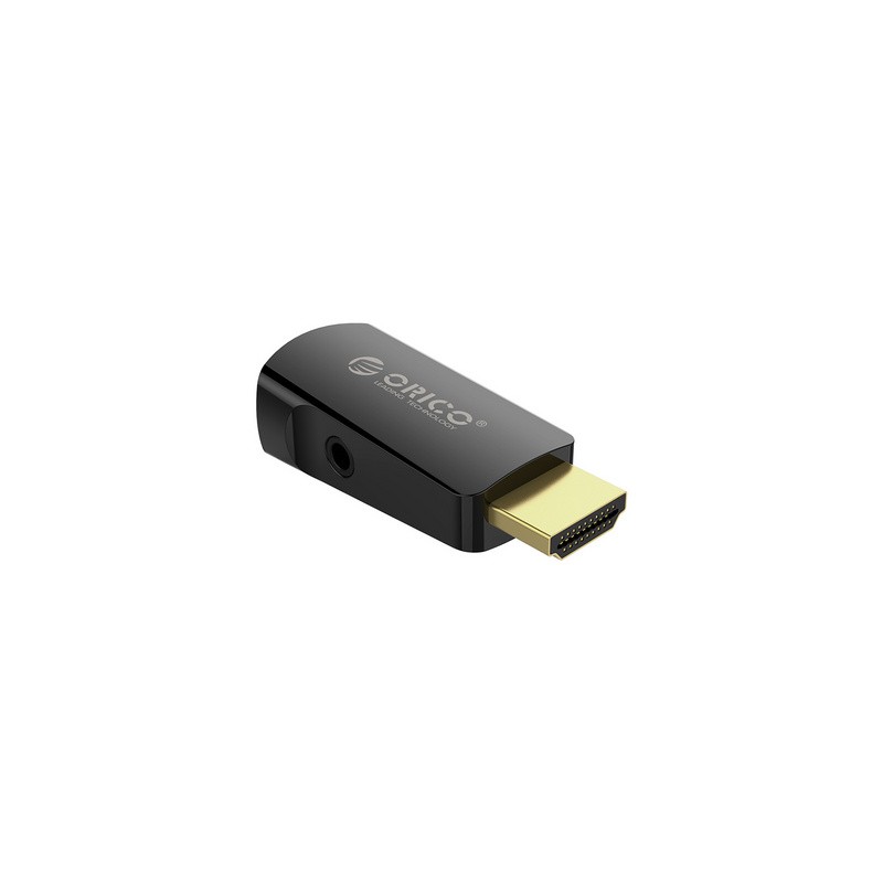 Adapter ORICO, HDMI v VGA + 3.5 mm