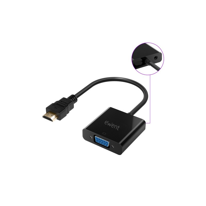 Adapter Ewent EW9864, HDMI v VGA