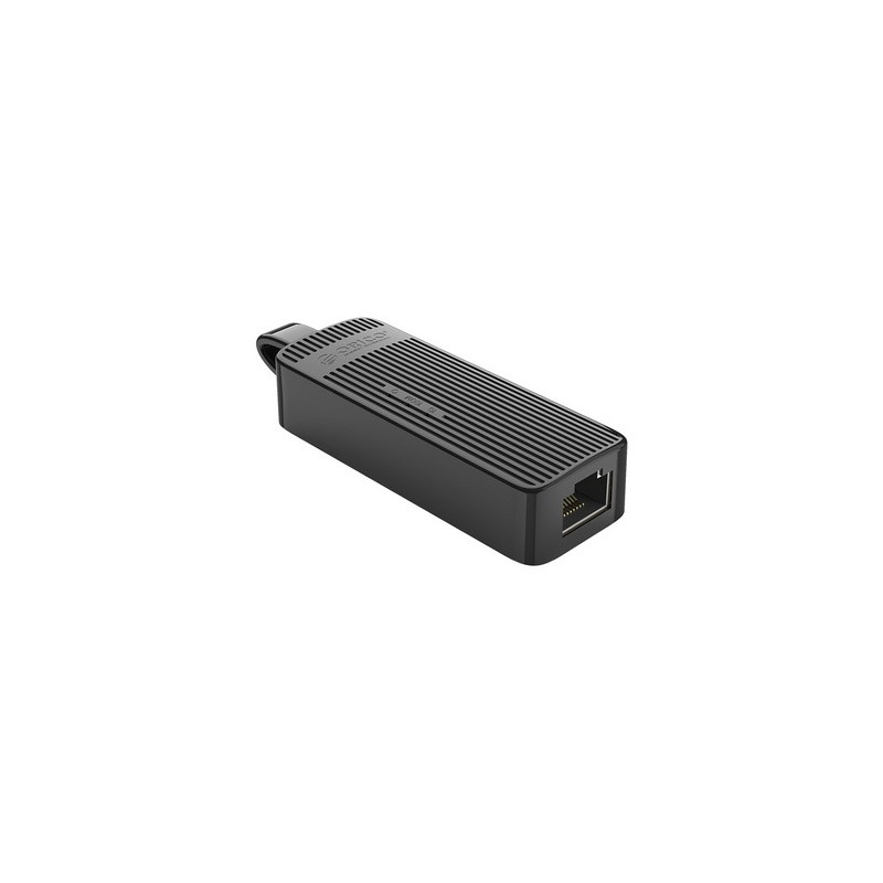 Adapter ORICO UTK-U3, USB 3.0 v RJ45 Gigabit Ethernet, črn