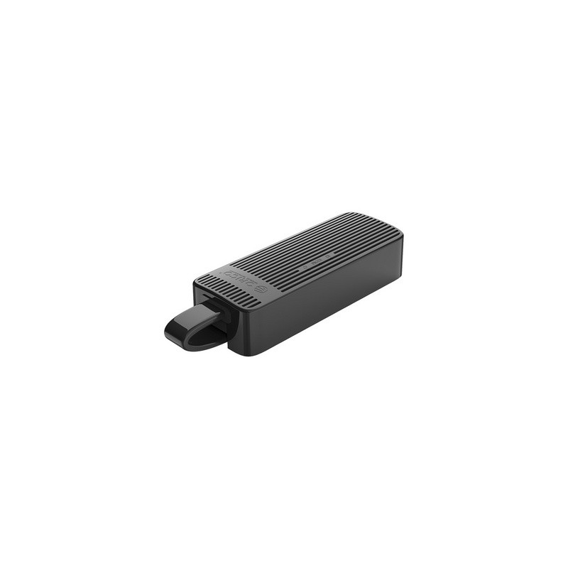 Adapter ORICO UTK-U3, USB 3.0 v RJ45 Gigabit Ethernet, črn