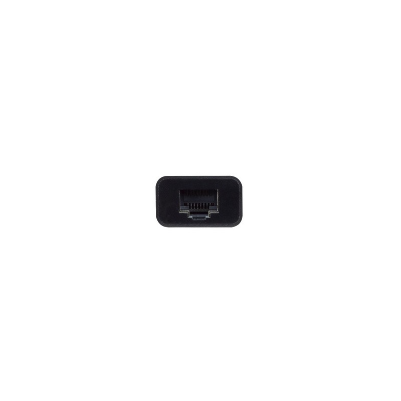 Adapter Ewent EW9828, USB-C v RJ45 Ethernet, črn