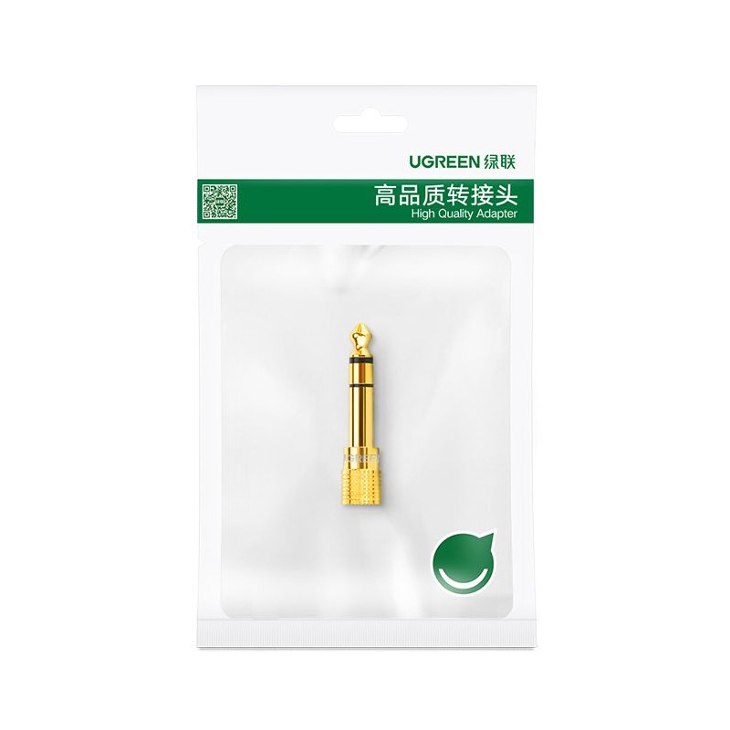 Adapter UGREEN 20503, 6.5mm Moški na 3.5mm ženski avdio
