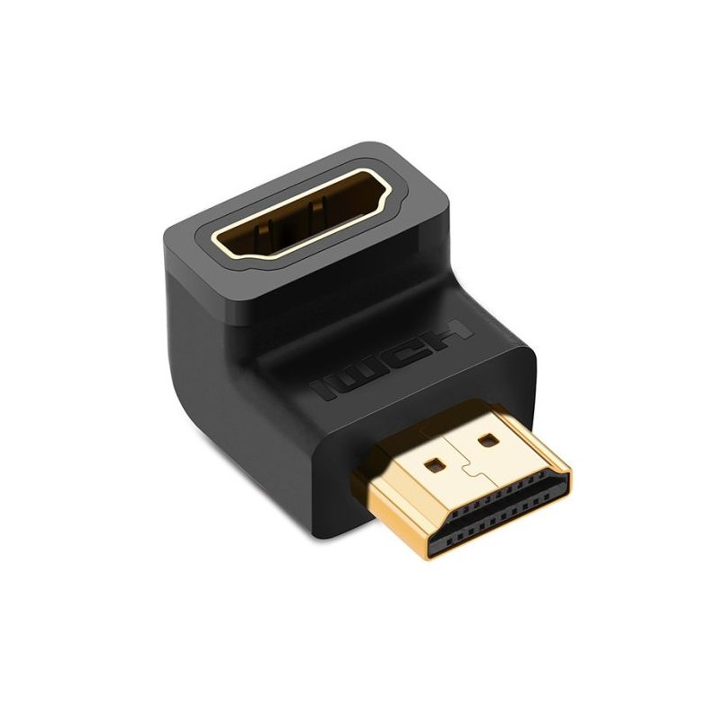Adapter Ugreen 20109, HDMI moški na HDMI ženski, kotni