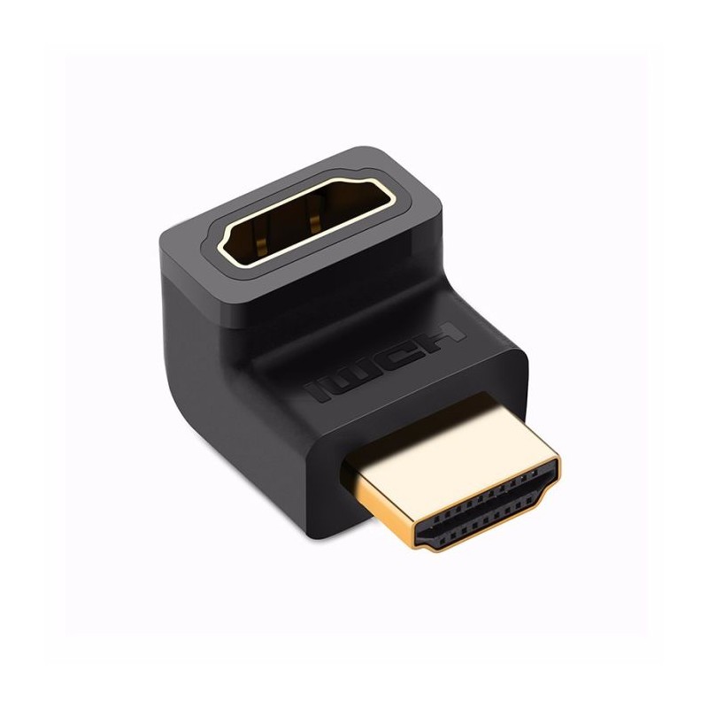 Adapter Ugreen 20110, HDMI moški na HDMI ženski, kotni