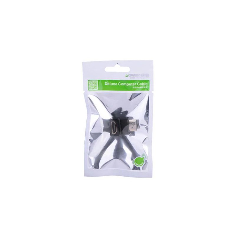 Adapter Ugreen 20110, HDMI moški na HDMI ženski, kotni