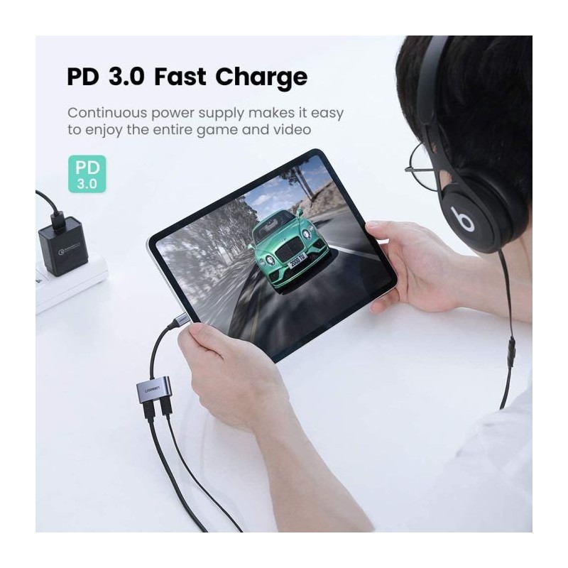 Adapter Ugreen 60165, USB-C v dvojni USB-C