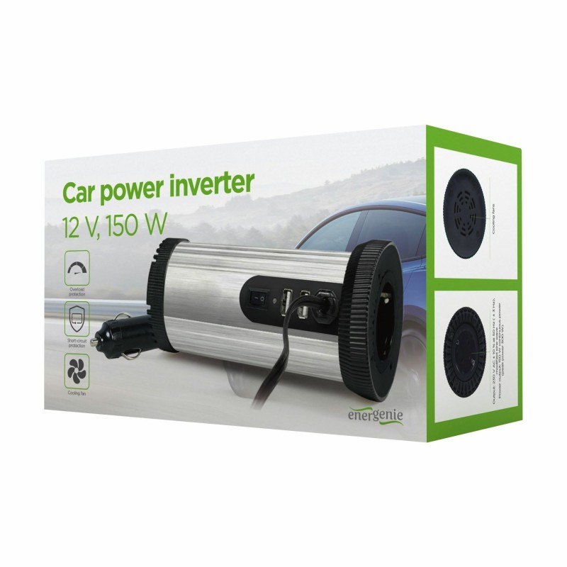 Energenie pretvornik 12V/220V 150W EG-PWC150-01