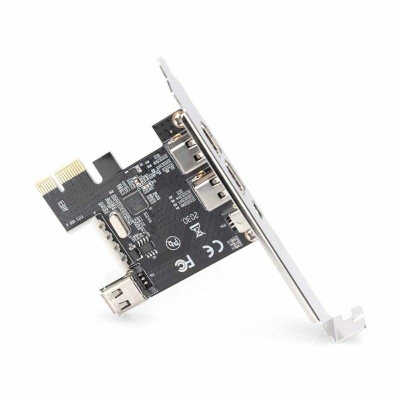 Kartica Digitus PCIe Firewire 400 4/6 pin kabel 0,7m + LowProfile DS-30201-5