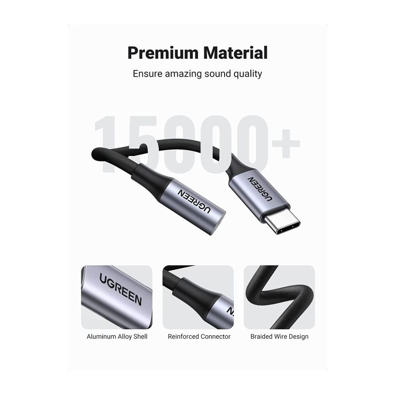 UGREEN USB-C na 3.5 mm