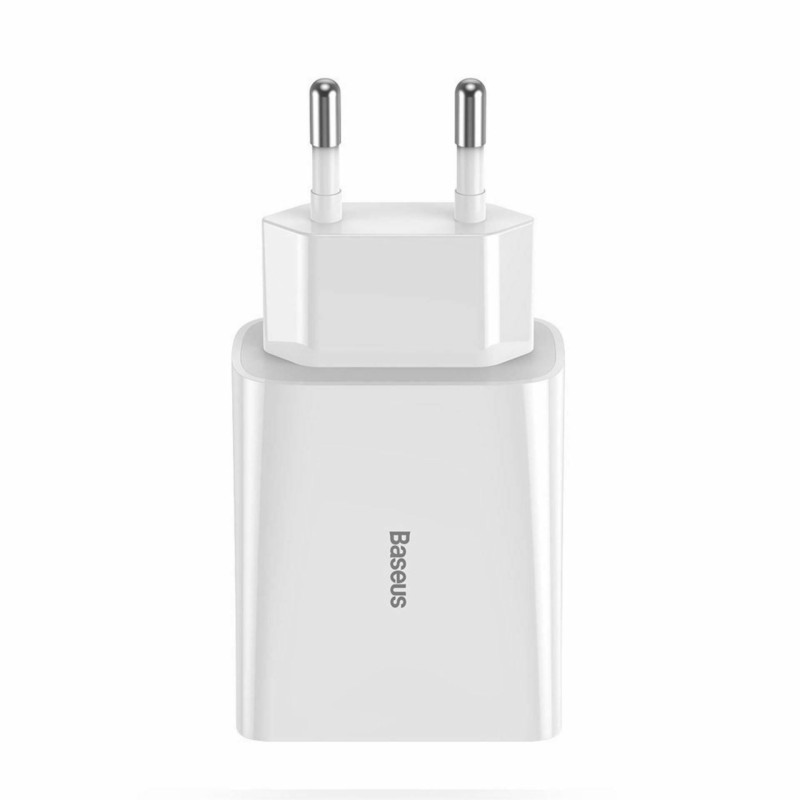 Baseus polnilec 20W USB TipC Mini QC PD bel CCFS-SN02
