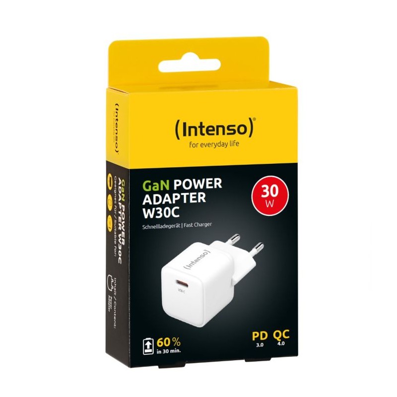 Napajalnik s priključkom Intenso 30W, USB-C, W30C