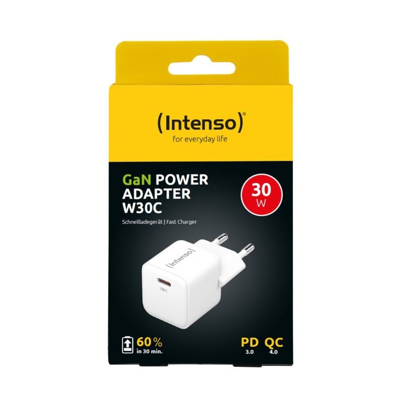 Napajalnik s priključkom Intenso 30W, USB-C, W30C
