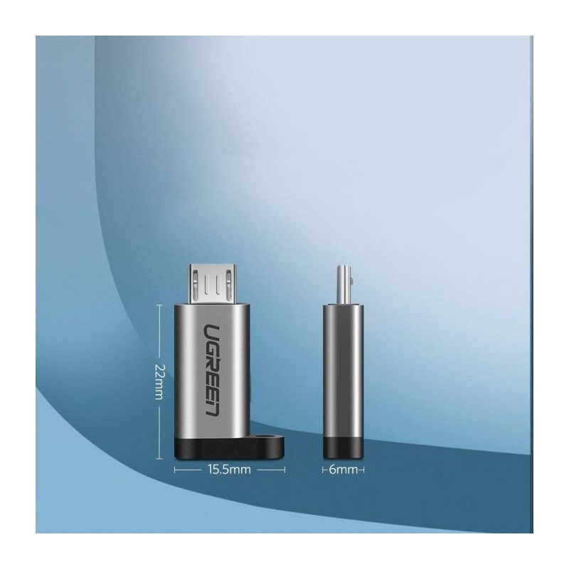 Adapter Ugreen USB-C na mikro USB, 50590