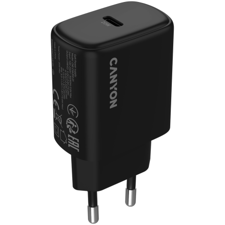 Polnilec CANYON OnCharge 200, 20W, črn