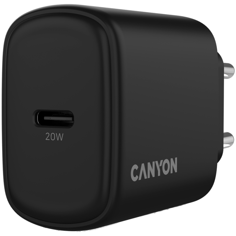 Polnilec CANYON OnCharge 200, 20W, črn
