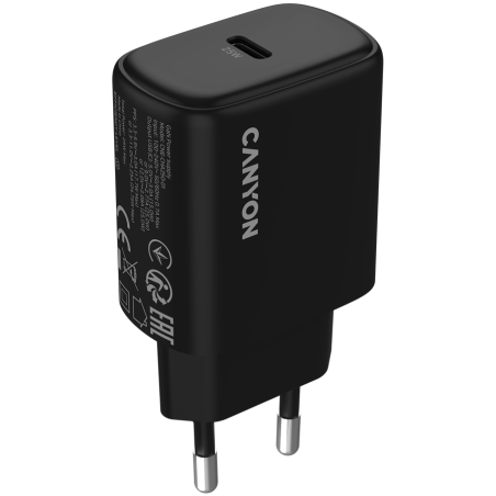 Polnilec CANYON OnCharge 250, 25W, črn