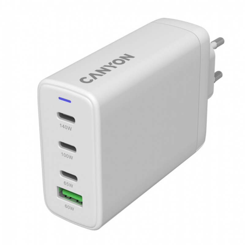Polnilec CANYON CU140ACC, 150W, bel