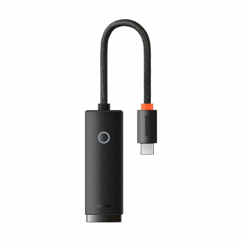 Adapter Baseus USB-C 3.1 na RJ45, črn, WKQX000301
