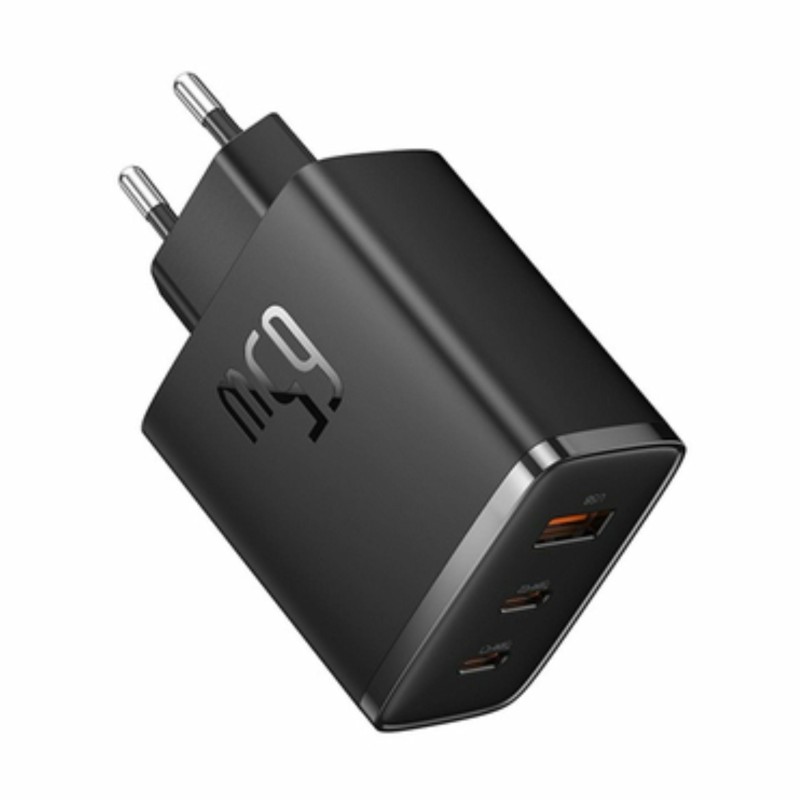 Baseus polnilec 65W USB 2xTipC TipA GaN5 CubePro črn P10152301113-00