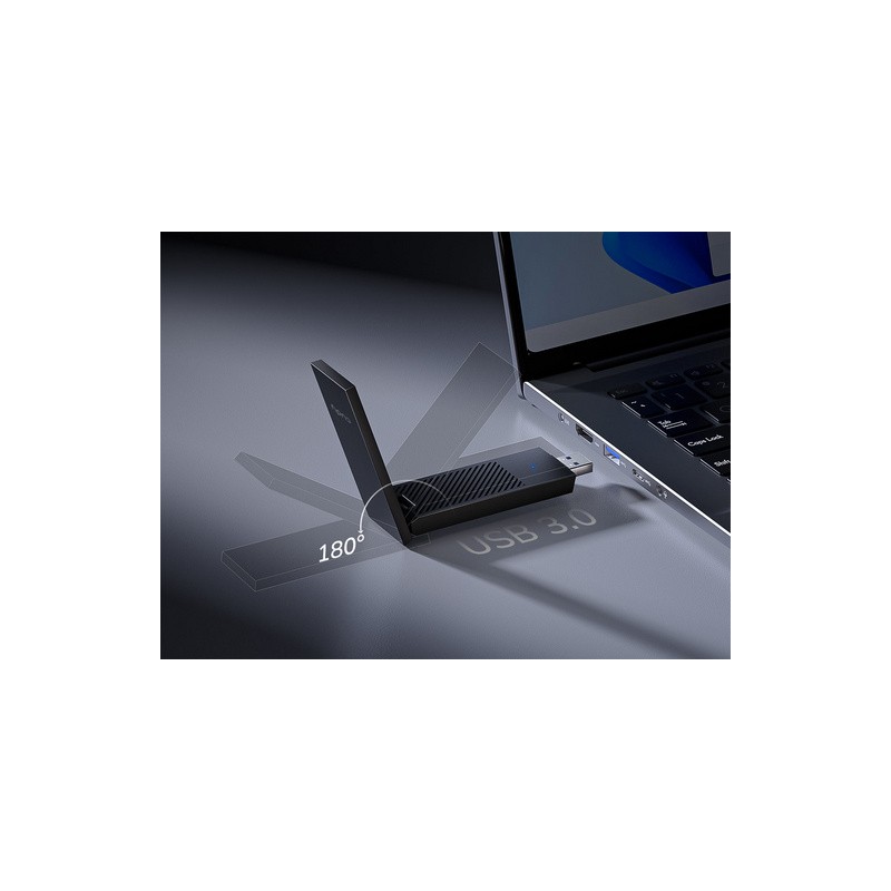 Brezžični mrežni adapter CUDY WU5400, Wi-Fi 6, USB 3.0