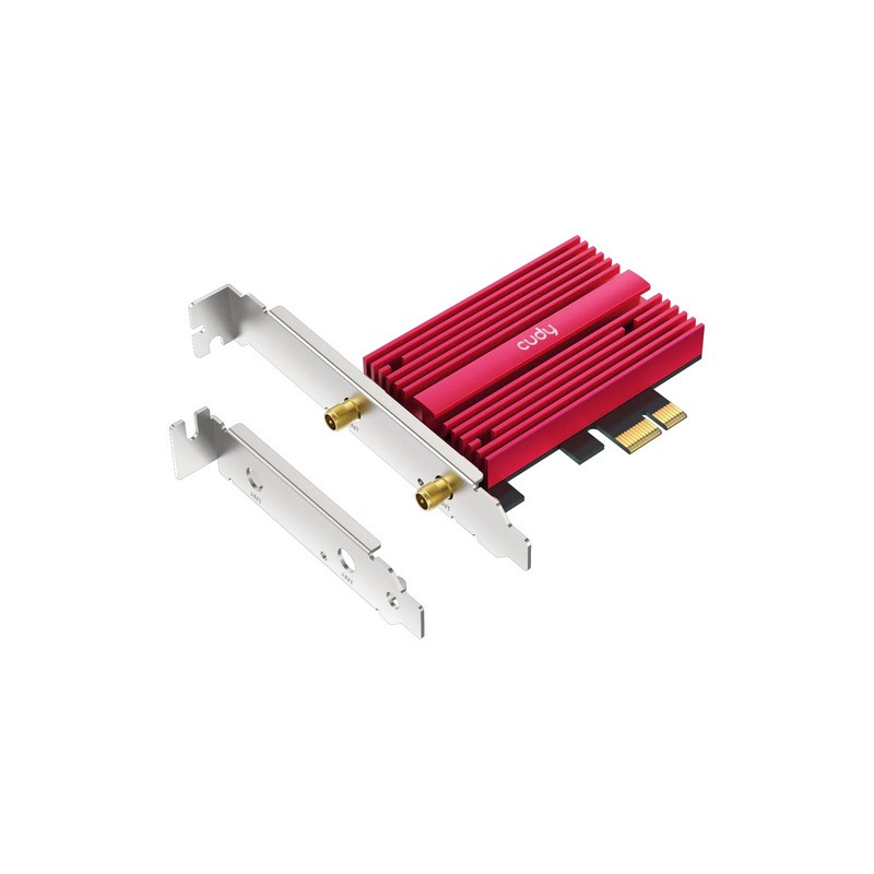 Brezžična mrežna kartica CUDY WE9300S, Wi-Fi 7, Bluetooth 5.4, PCIe