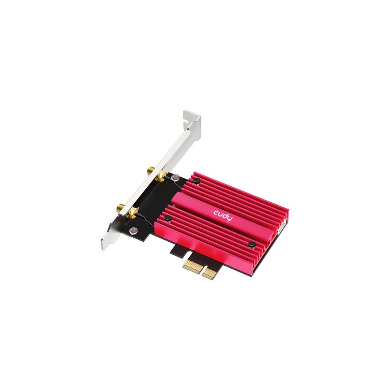 Brezžična mrežna kartica CUDY WE9300S, Wi-Fi 7, Bluetooth 5.4, PCIe