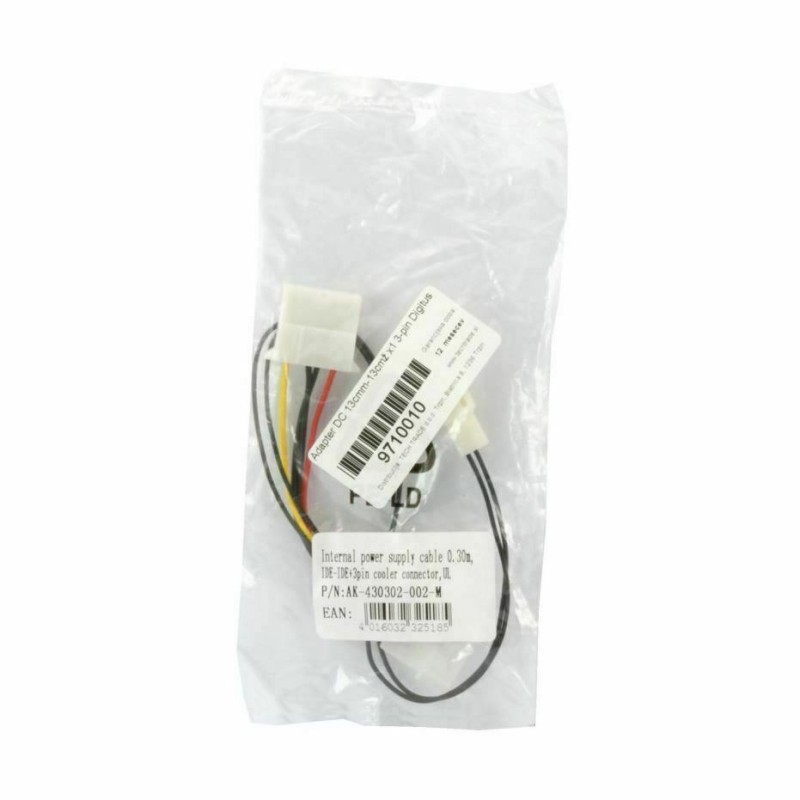 Adapter DC 13cm M-13cm Ž x1 +3-pin Digitus, za ventilator ohišja