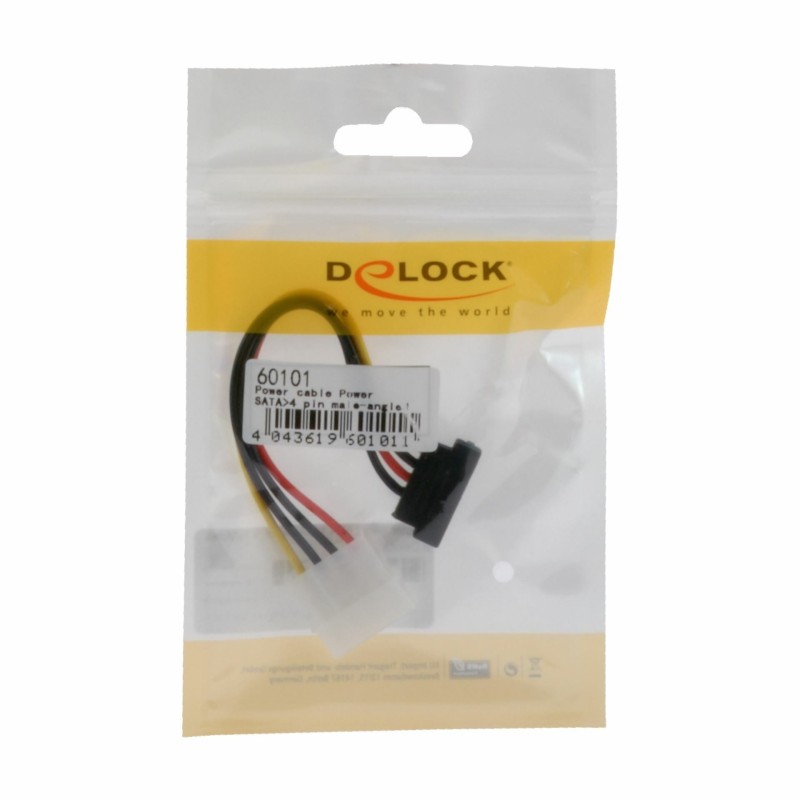 Adapter Serial ATA 1xSATA kotni +1xMolex M Delock