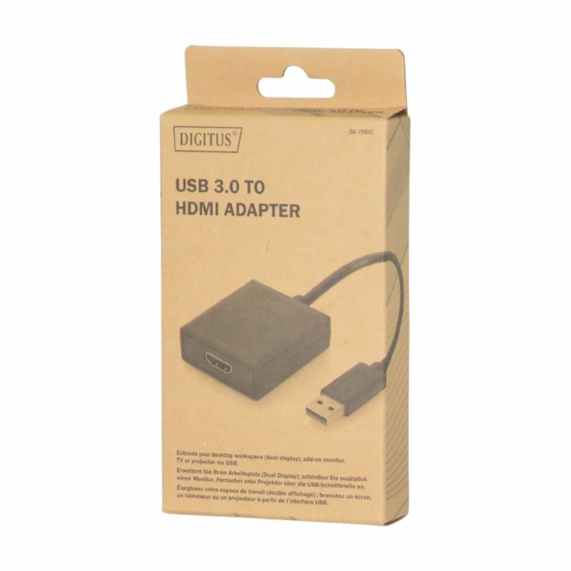 Pretvornik USB 3.0 - HDMI Digitus s kablom