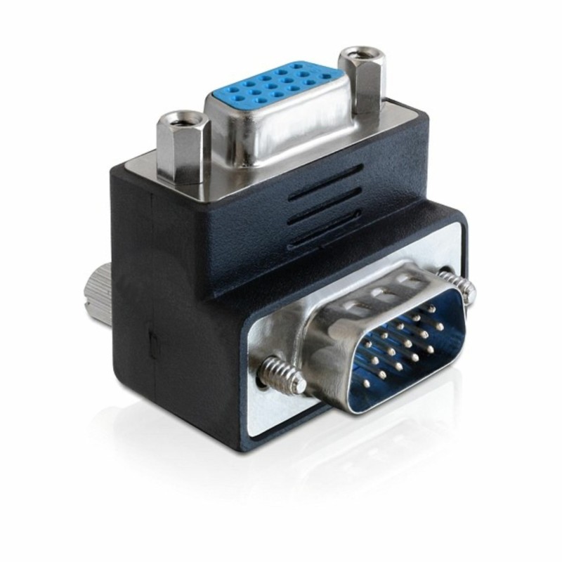 Adapter VGA M na VGA Ž kotni 270° Delock