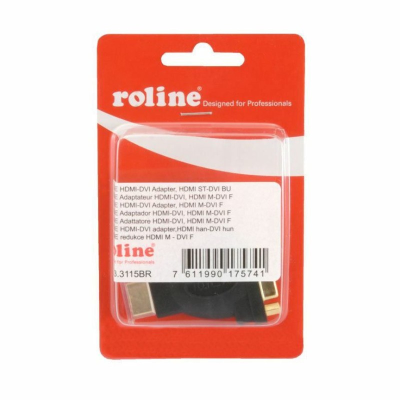 Adapter HDMI M na DVI-D Ž  24+1 Roline