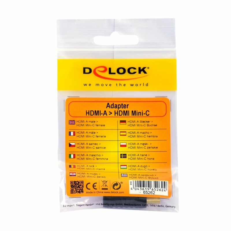 Adapter HDMI-C Mini Ž - HDMI M Delock