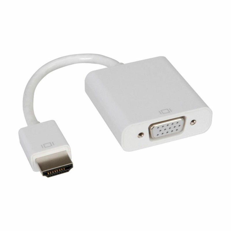 Adapter HDMI M na VGA Ž kabel 15cm, aktivni