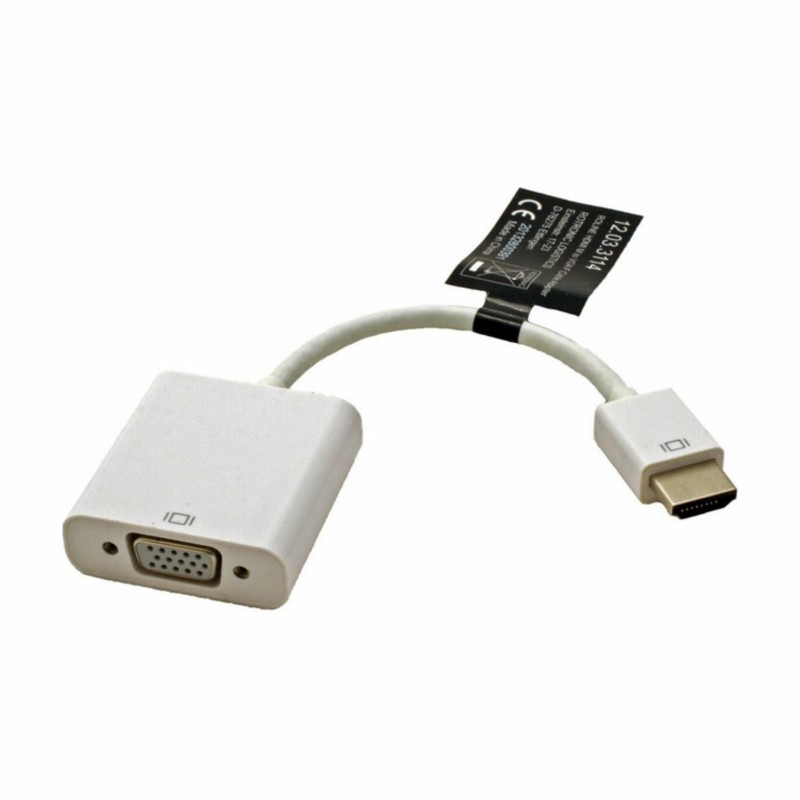 Adapter HDMI M na VGA Ž kabel 15cm, aktivni
