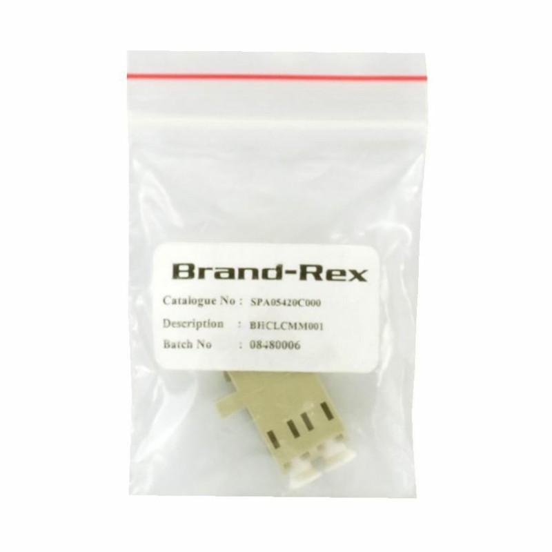 Optični adapter I člen LC-LC Brand-Rex Duplex, multimode