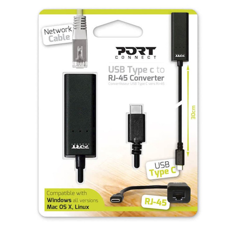 Adapter PORT USB-C na RJ-45 (900126)