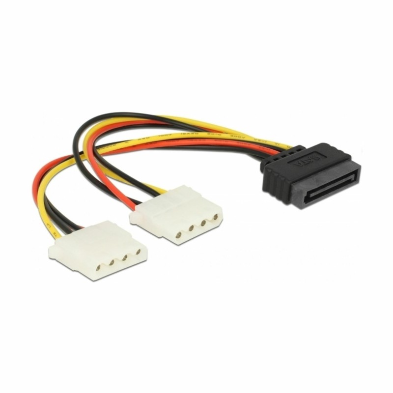 Adapter napajalni za trdi disk SATA->2x molex M/Ž